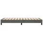 Dark gray velvet bed frame 100x200 cm by vidaXL, Beds and slatted bases - Ref: Foro24-3120755, Price: 71,01 €, Discount: %