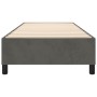 Estructura de cama de terciopelo gris oscuro 90x200 cm de vidaXL, Camas y somieres - Ref: Foro24-3121097, Precio: 93,35 €, De...
