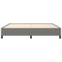 Estructura de cama tela gris oscuro 200x200 cm de vidaXL, Camas y somieres - Ref: Foro24-347091, Precio: 130,72 €, Descuento: %