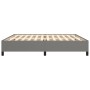 Estructura de cama tela gris oscuro 200x200 cm de vidaXL, Camas y somieres - Ref: Foro24-347091, Precio: 130,72 €, Descuento: %
