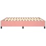 Estructura de cama de terciopelo rosa 180x200 cm de vidaXL, Camas y somieres - Ref: Foro24-3121137, Precio: 114,89 €, Descuen...