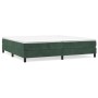 Estructura de cama de terciopelo verde 200x200 cm de vidaXL, Camas y somieres - Ref: Foro24-3120793, Precio: 107,91 €, Descue...