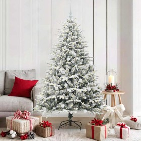 Árbol de Navidad artificial preiluminado con juego de bolas en Decoración Festiva y Estacional | Comprar online en Foru.es