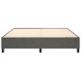 Estructura de cama de terciopelo gris oscuro 180x200 cm de vidaXL, Camas y somieres - Ref: Foro24-3121139, Precio: 128,78 €, ...