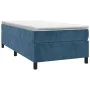 Estructura de cama de terciopelo azul 80x200 cm de vidaXL, Camas y somieres - Ref: Foro24-3121088, Precio: 80,45 €, Descuento: %