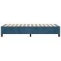 Estructura de cama de terciopelo azul 80x200 cm de vidaXL, Camas y somieres - Ref: Foro24-3121088, Precio: 71,24 €, Descuento: %