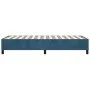Estructura de cama de terciopelo azul 80x200 cm de vidaXL, Camas y somieres - Ref: Foro24-3121088, Precio: 80,45 €, Descuento: %