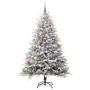 Árbol de Navidad artificial preiluminado con juego de bolas en Decoración Festiva y Estacional | Comprar online en Foru.es