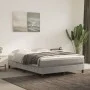 Estructura de cama de terciopelo gris claro 140x190 cm de vidaXL, Camas y somieres - Ref: Foro24-3120766, Precio: 98,06 €, De...