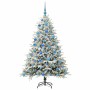 Árbol de Navidad artificial preiluminado con juego de bolas en Decoración Festiva y Estacional | Comprar online en Foru.es