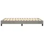 Estructura de cama de terciopelo gris claro 140x190 cm de vidaXL, Camas y somieres - Ref: Foro24-3120766, Precio: 98,06 €, De...