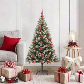 Árbol de Navidad Artificial Plegable con Nieve Esponjosa 120 cm en Decoración Festiva y Estacional | Comprar online en Foru.es