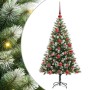 Árbol de Navidad Artificial Plegable con Nieve Esponjosa 120 cm en Decoración Festiva y Estacional | Comprar online en Foru.es