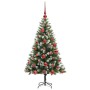 Árbol de Navidad Artificial Plegable con Nieve Esponjosa 120 cm en Decoración Festiva y Estacional | Comprar online en Foru.es