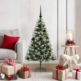 Árbol de Navidad Artificial Plegable con Nieve Esponjosa 120 cm en Decoración Festiva y Estacional | Comprar online en Foru.es