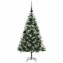 Árbol de Navidad Artificial Plegable con Nieve Esponjosa 120 cm en Decoración Festiva y Estacional | Comprar online en Foru.es