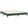 Estructura de cama de terciopelo verde 160x200 cm de vidaXL, Camas y somieres - Ref: Foro24-3120781, Precio: 105,90 €, Descue...