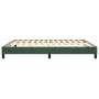 Estructura de cama de terciopelo verde 160x200 cm de vidaXL, Camas y somieres - Ref: Foro24-3120781, Precio: 108,25 €, Descue...