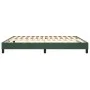 Estructura de cama de terciopelo verde 160x200 cm de vidaXL, Camas y somieres - Ref: Foro24-3120781, Precio: 105,90 €, Descue...