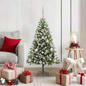 Árbol de Navidad Artificial Plegable con Nieve Esponjosa 120 cm en Decoración Festiva y Estacional | Comprar online en Foru.es