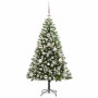 Árbol de Navidad Artificial Plegable con Nieve Esponjosa 120 cm en Decoración Festiva y Estacional | Comprar online en Foru.es