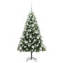 Árbol de Navidad Artificial Plegable con Nieve Esponjosa 120 cm en Decoración Festiva y Estacional | Comprar online en Foru.es