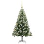Árbol de Navidad Artificial Plegable con Nieve Esponjosa 120 cm en Decoración Festiva y Estacional | Comprar online en Foru.es