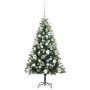 Árbol de Navidad Artificial Plegable con Nieve Esponjosa 120 cm en Decoración Festiva y Estacional | Comprar online en Foru.es