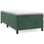 Estructura de cama de terciopelo verde 100x200 cm de vidaXL, Camas y somieres - Ref: Foro24-3121105, Precio: 78,25 €, Descuen...