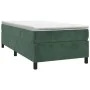 Estructura de cama de terciopelo verde 100x200 cm de vidaXL, Camas y somieres - Ref: Foro24-3121105, Precio: 78,25 €, Descuen...