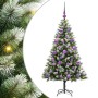 Árbol de Navidad Artificial Plegable con Nieve Esponjosa 120 cm en Decoración Festiva y Estacional | Comprar online en Foru.es