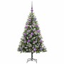 Árbol de Navidad Artificial Plegable con Nieve Esponjosa 120 cm en Decoración Festiva y Estacional | Comprar online en Foru.es