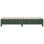 Estructura de cama de terciopelo verde 100x200 cm de vidaXL, Camas y somieres - Ref: Foro24-3121105, Precio: 77,05 €, Descuen...
