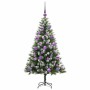 Árbol de Navidad Artificial Plegable con Nieve Esponjosa 120 cm en Decoración Festiva y Estacional | Comprar online en Foru.es