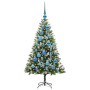 Árbol de Navidad Artificial Plegable con Nieve Esponjosa 120 cm en Decoración Festiva y Estacional | Comprar online en Foru.es