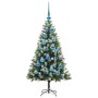Árbol de Navidad Artificial Plegable con Nieve Esponjosa 120 cm en Decoración Festiva y Estacional | Comprar online en Foru.es