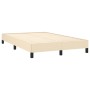Estructura de cama de tela color crema 120x200 cm de vidaXL, Camas y somieres - Ref: Foro24-346709, Precio: 98,16 €, Descuent...