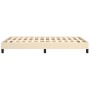 Estructura de cama de tela color crema 120x200 cm de vidaXL, Camas y somieres - Ref: Foro24-346709, Precio: 98,16 €, Descuent...