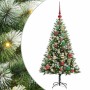 Árbol de Navidad Artificial Plegable con Nieve Esponjosa 120 cm en Decoración Festiva y Estacional | Comprar online en Foru.es
