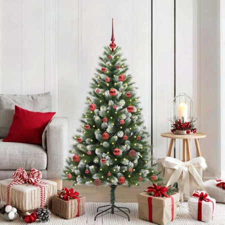 Árbol de Navidad Artificial Plegable con Nieve Esponjosa 150 cm en Decoración Festiva y Estacional | Comprar online en Foru.es
