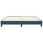 Estructura de cama de terciopelo azul 160x200 cm de vidaXL, Camas y somieres - Ref: Foro24-3120782, Precio: 109,88 €, Descuen...