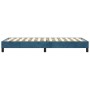 Estructura de cama de terciopelo azul 90x190 cm de vidaXL, Camas y somieres - Ref: Foro24-3120746, Precio: 80,56 €, Descuento: %