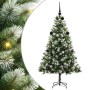 Árbol de Navidad Artificial Plegable con Nieve Esponjosa 150 cm en Decoración Festiva y Estacional | Comprar online en Foru.es