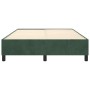 Estructura de cama de terciopelo verde 140x190 cm de vidaXL, Camas y somieres - Ref: Foro24-3121117, Precio: 121,69 €, Descue...