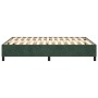 Estructura de cama de terciopelo verde 140x190 cm de vidaXL, Camas y somieres - Ref: Foro24-3121117, Precio: 121,69 €, Descue...