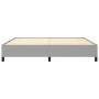 Estructura de cama gris claro tela 200x200 cm de vidaXL, Camas y somieres - Ref: Foro24-347090, Precio: 172,91 €, Descuento: %