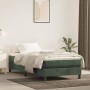 Estructura de cama de terciopelo verde 100x200 cm de vidaXL, Camas y somieres - Ref: Foro24-3120757, Precio: 72,14 €, Descuen...