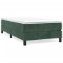 Estructura de cama de terciopelo verde 100x200 cm de vidaXL, Camas y somieres - Ref: Foro24-3120757, Precio: 72,14 €, Descuen...