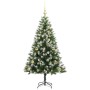 Árbol de Navidad Artificial Plegable con Nieve Esponjosa 150 cm en Decoración Festiva y Estacional | Comprar online en Foru.es