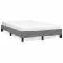 Estructura de cama de tela gris oscuro 120x200 cm de vidaXL, Camas y somieres - Ref: Foro24-346705, Precio: 129,08 €, Descuen...
